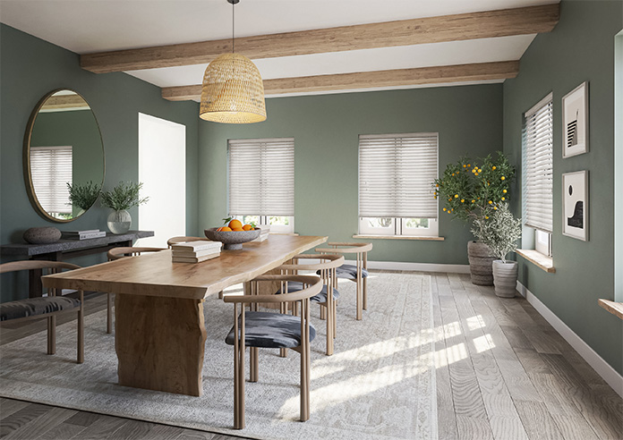 Ecowood, Washed White Satin - Venetian Blind - Image 7